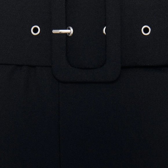 LAST ONE!!! ZARA Black Belted Pencil Skirt - Picture 12 of 13